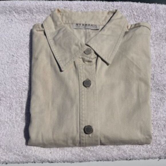 Sleeveless Skirts . Size: Small 6 . Khakis Button Front . 100% Cotton . New - Picture 4 of 4
